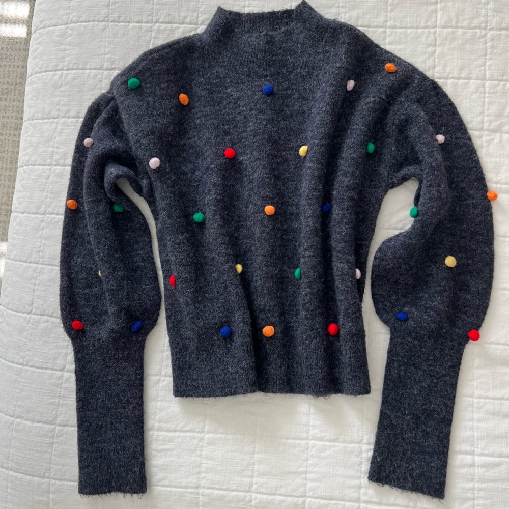 Sugar Lips Pom Pom Sweater